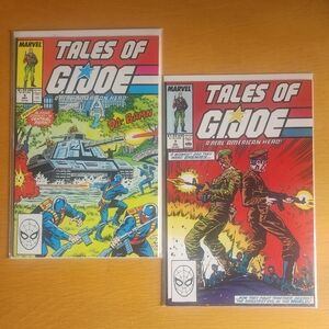 Tales of G.I. Joe #5 & #7, 1980s comic books (Lot of 2)